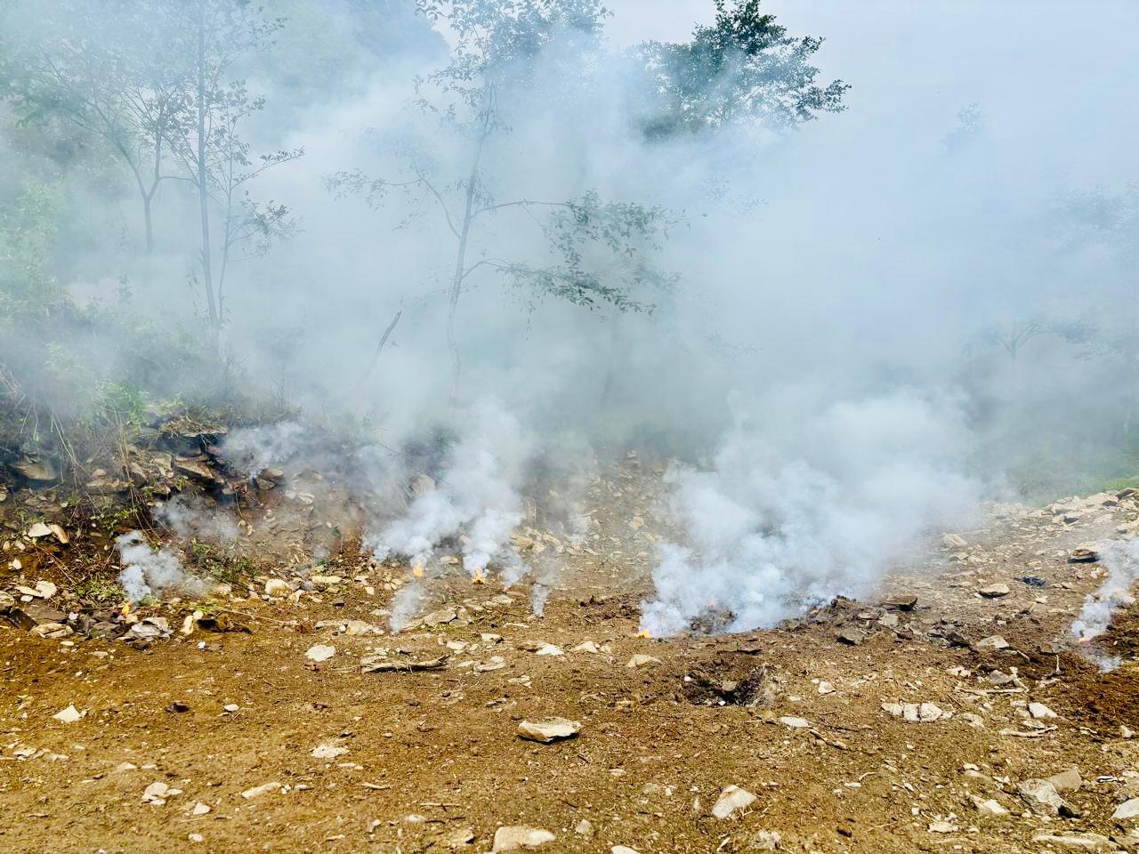 18 dangerous mortar bombs were defused in Arunachal Pradesh