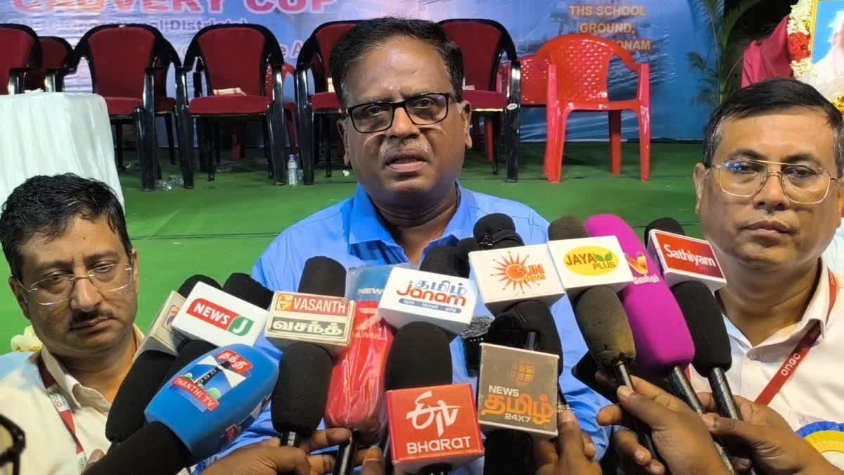 ஓஎன்ஜிசி காவிரி அசெட் மேலாளர் கே.வி. இளங்கோ