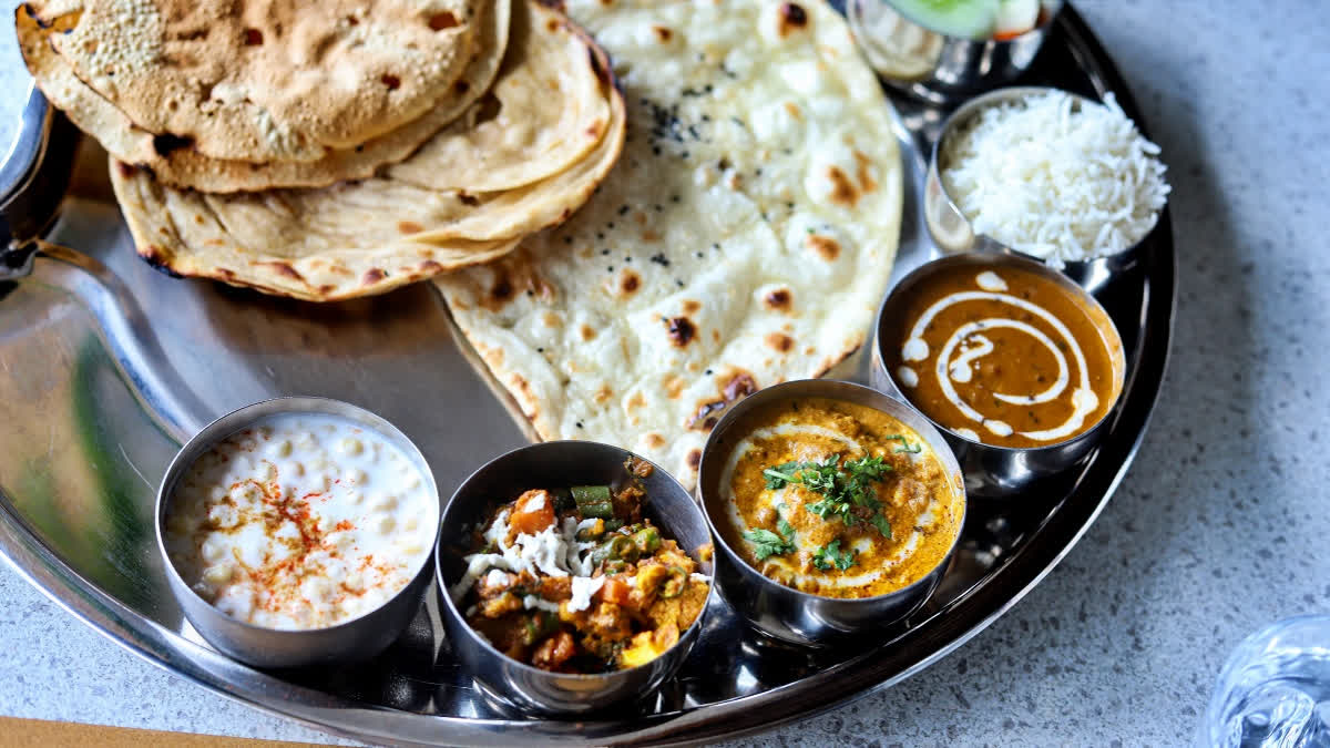 Indian thali