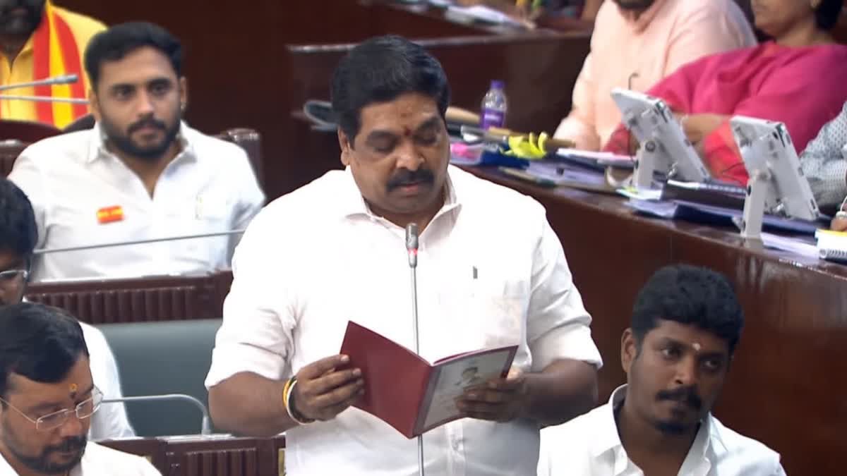 வீட்டு வசதி மற்றும் நகர்ப்புற வளர்ச்சி துறை அமைச்சர் ராஜ்குமார்