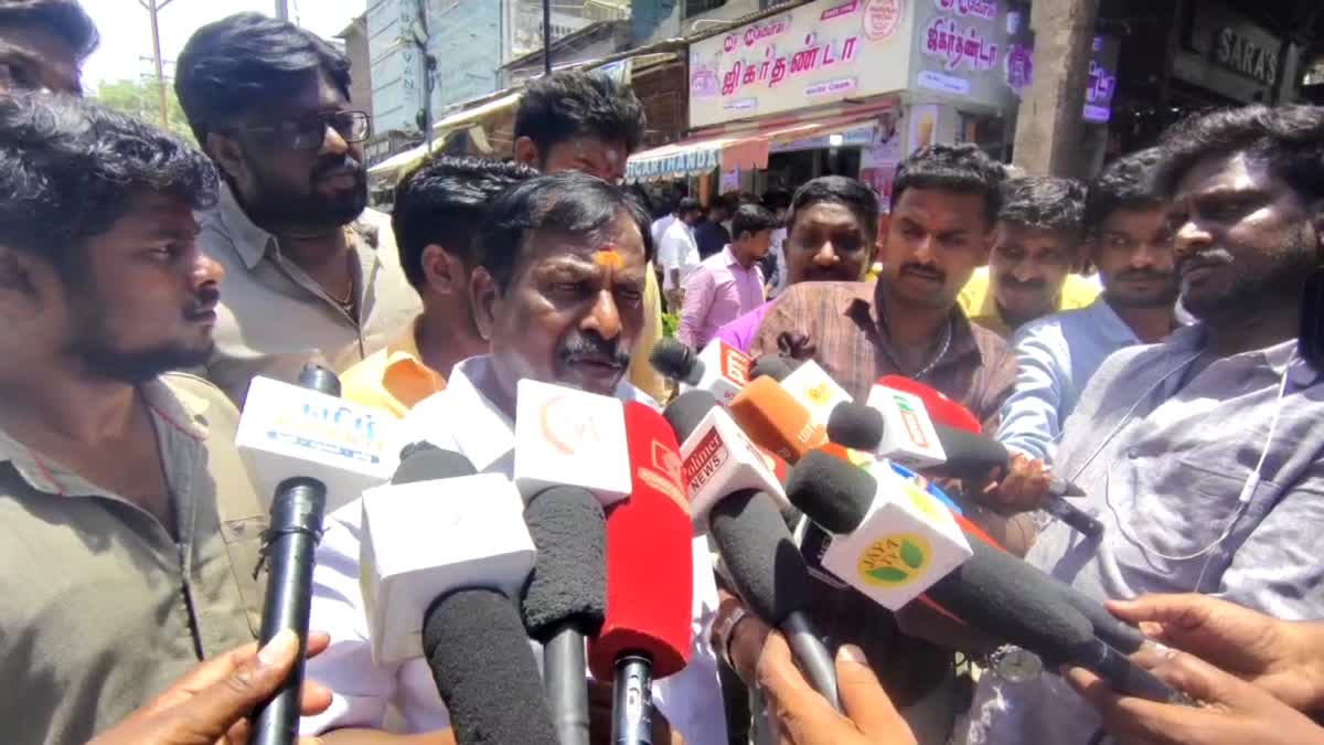சோழவந்தான் எம்எல்ஏ கருப்பையா விளக்கம்
