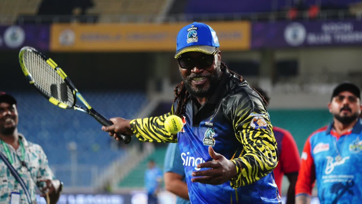 From IPL Adrenaline To Kerala's Backwaters: Chris Gayle Bring Universe Boss Aura To Kochi Blue Tigers