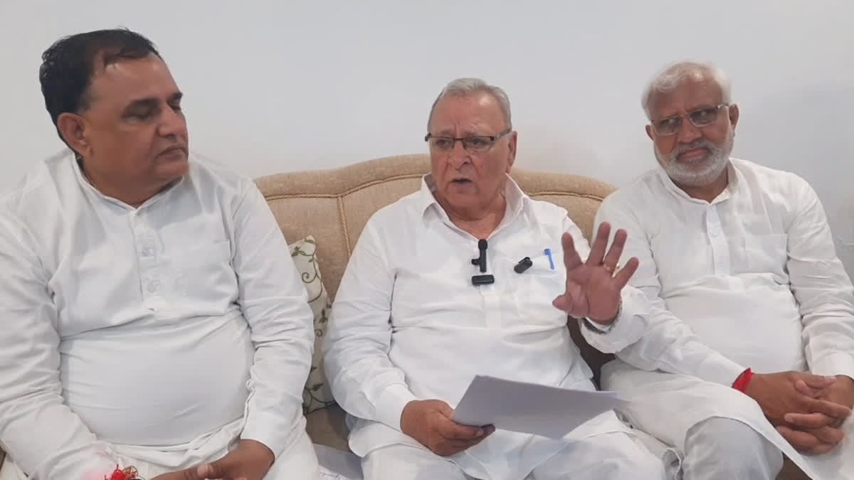 Former minister Subhash Batra close associate of Bhupinder Hooda clarifies his stance regarding Kiran Choudhry press conference