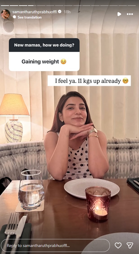 Samantha Chitchat With Fans