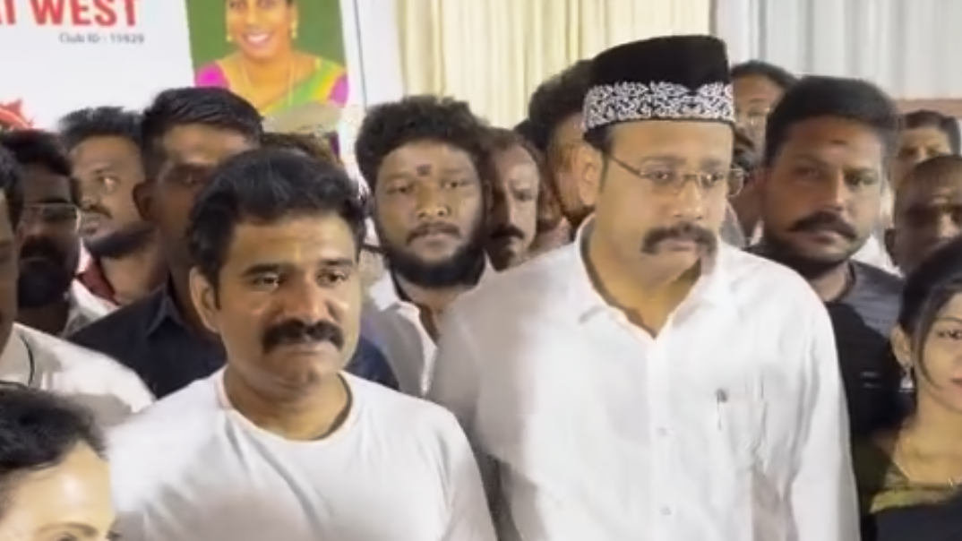 அமைச்சர் சிடிஆர் நிர்மல் குமாருடன் அமைச்சர் மதார் பதுருதீன்