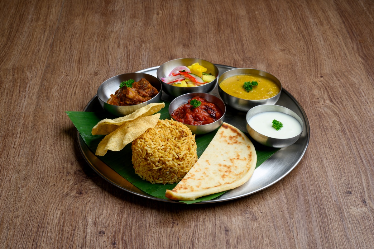 Indian veg thali