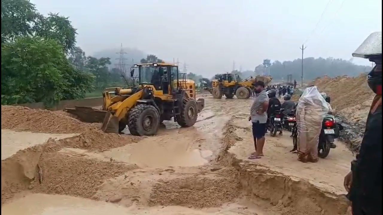 Relief and rescue operations in Korba