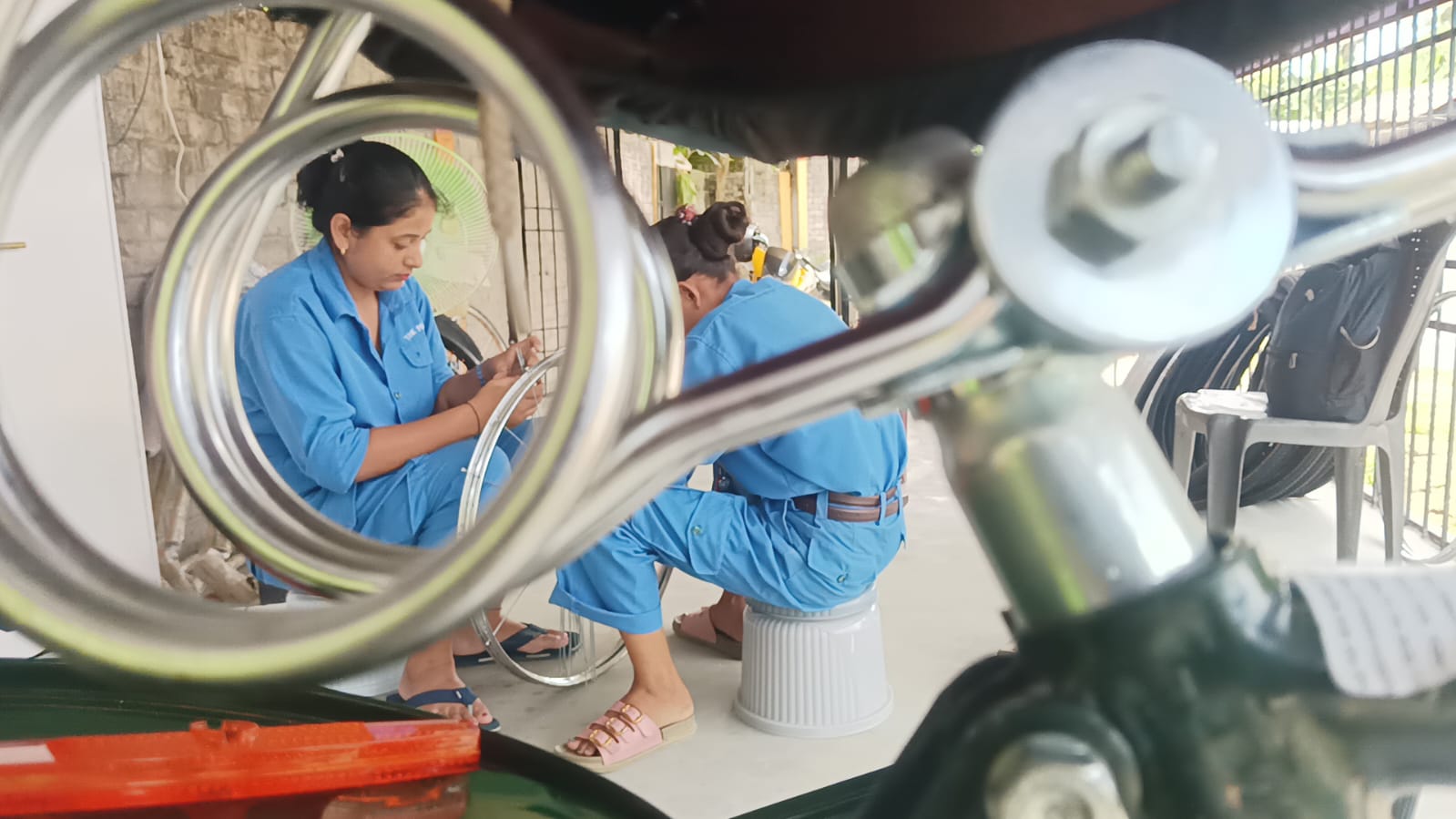 Golaghat's first women bicycle mechanics