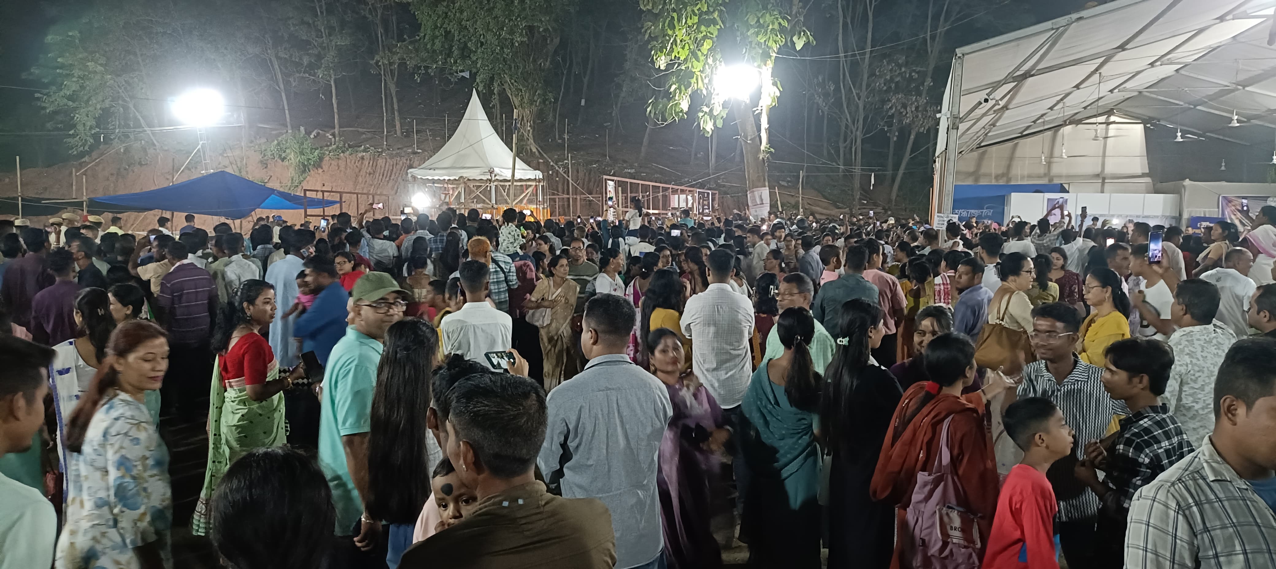 Garima Saikia Garg planted Nahor saplings at Zubeen Garg Samadhi Sthal