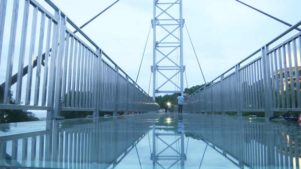 kailasagiri Glass Bridge in Visakhapatnam