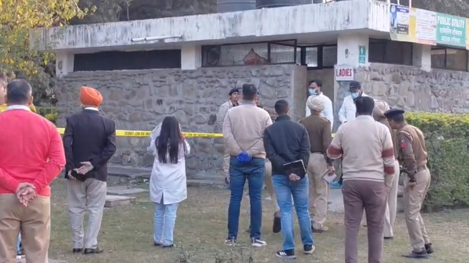 Woman found murdered in ladies bathroom of Chandigarh Rose Garden