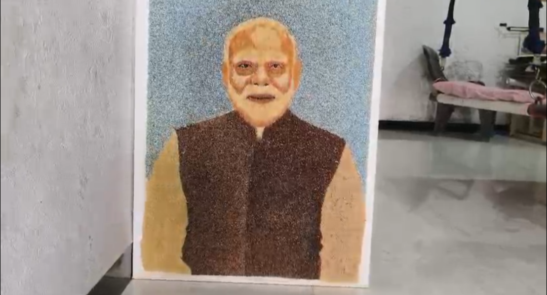Barwani rice grains Narendra Modi