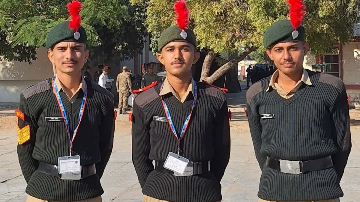 बाड़मेर के NCC कैडेट्स का दिल्ली में परेड के लिए चयन