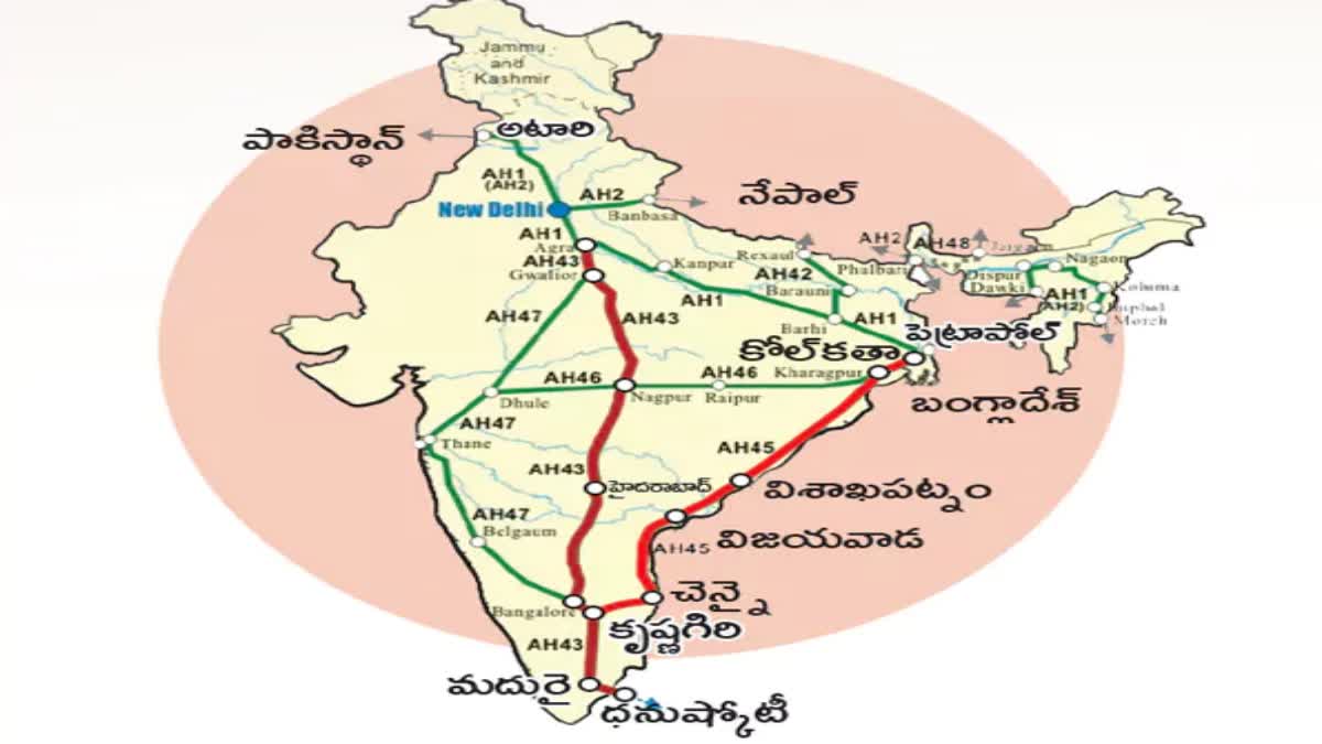 Two Asian Highways Through Telugu States