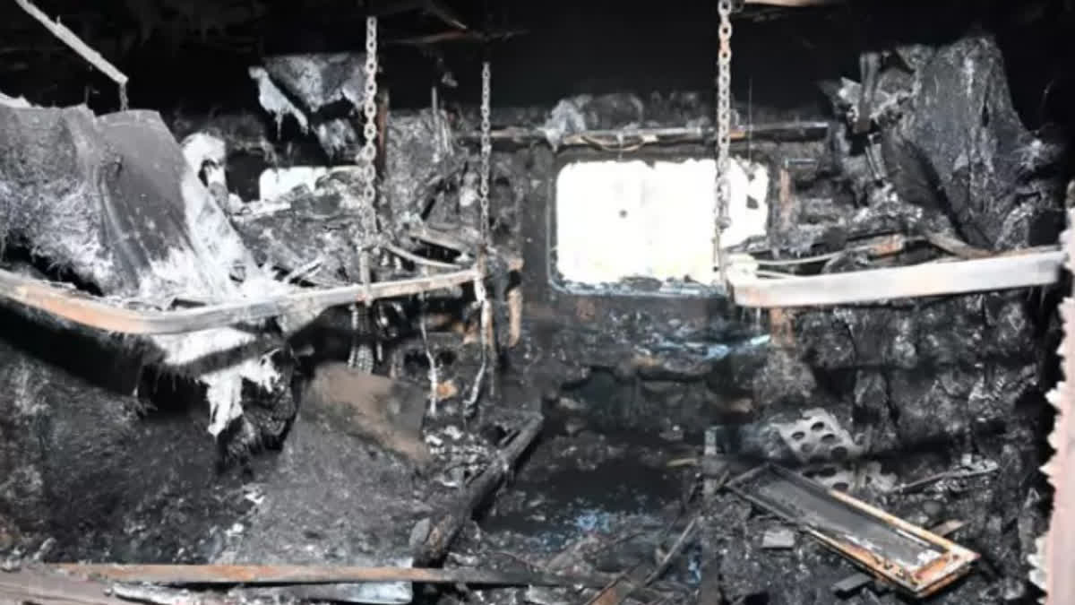 fire broke out in the tata ernakulam express