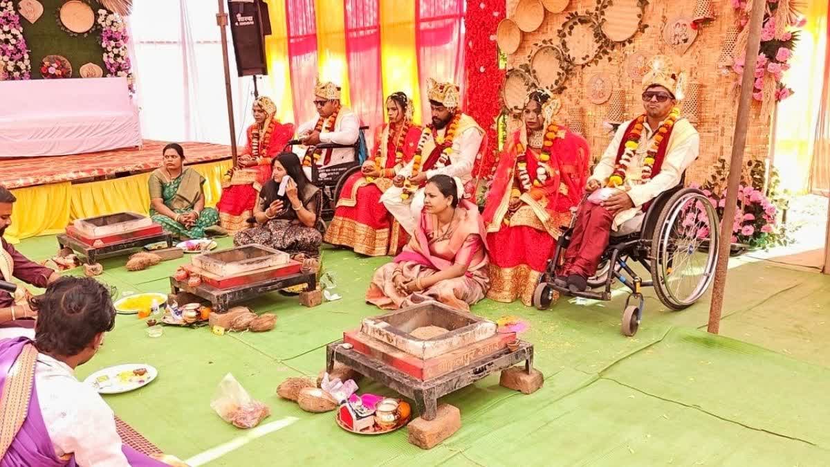 mass marriage of divyaang couples