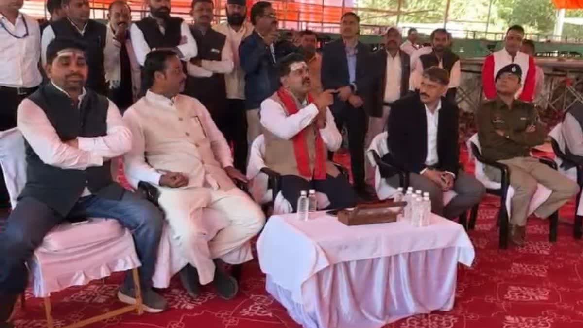 Vijay Sharma worshiped in Bhoramdev temple