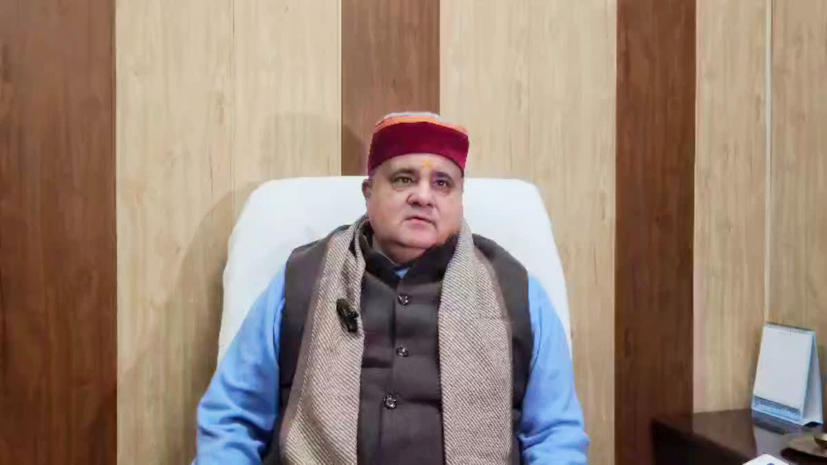 BJP state president Mahendra Bhatt