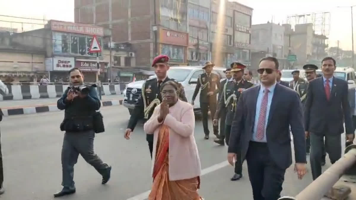 President Murmu broke protocol