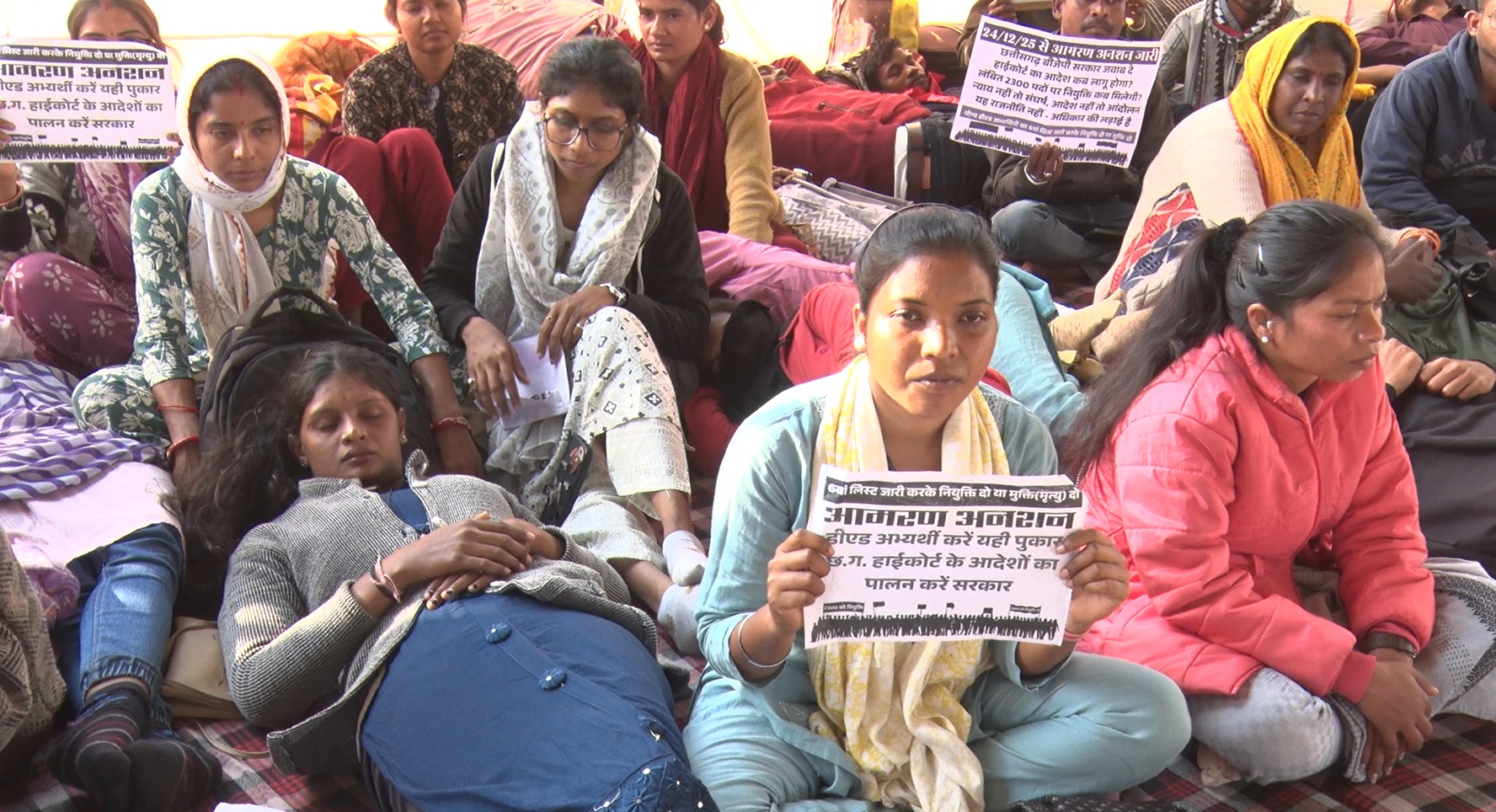 DEd candidate hunger strike