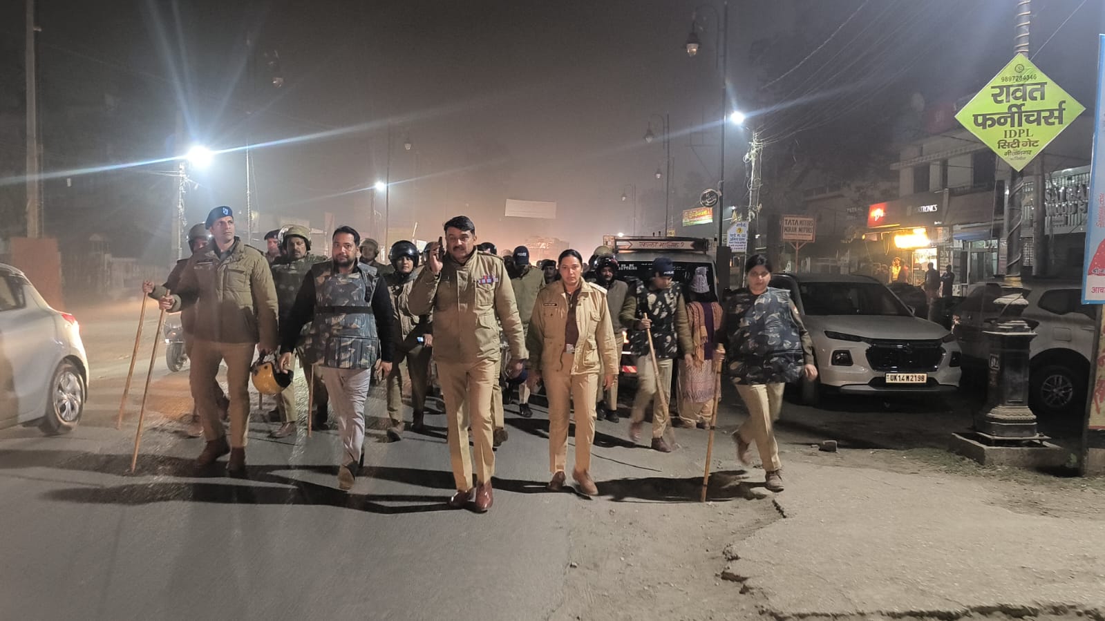 Rishikesh forest land survey protest