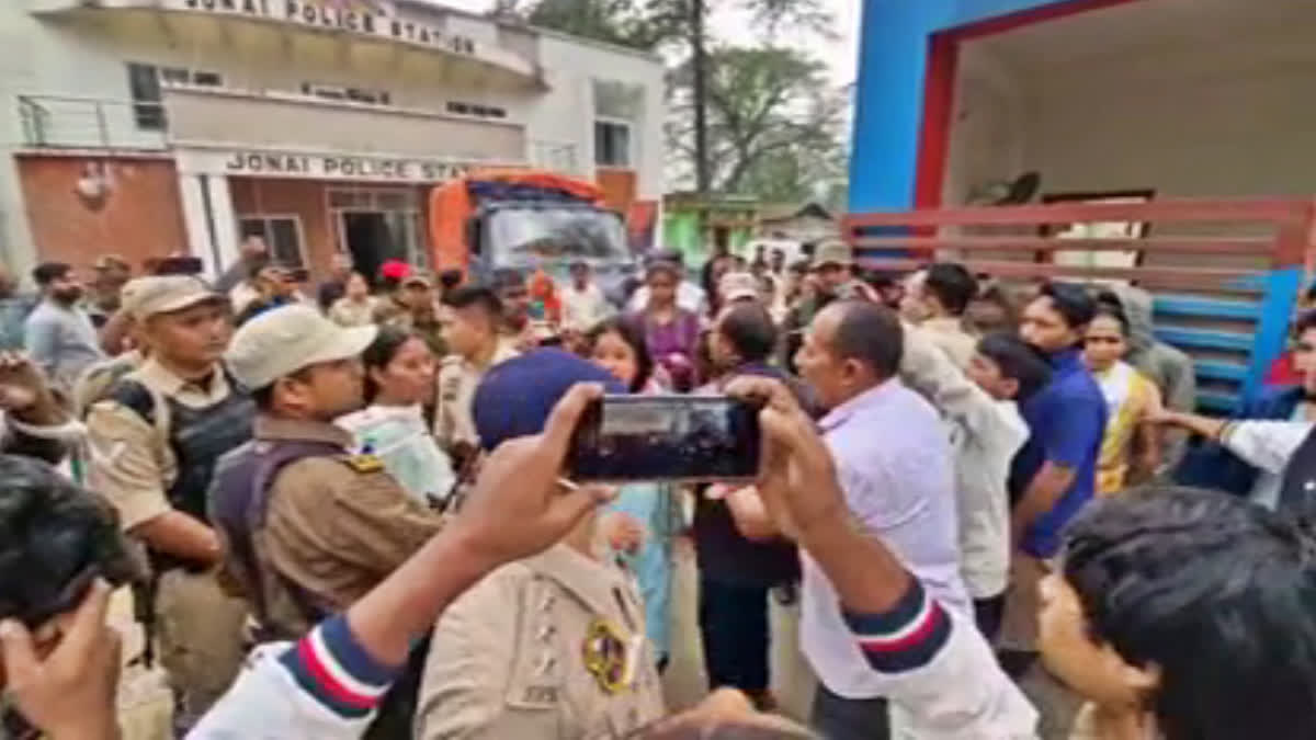 Tense situation in Jonai