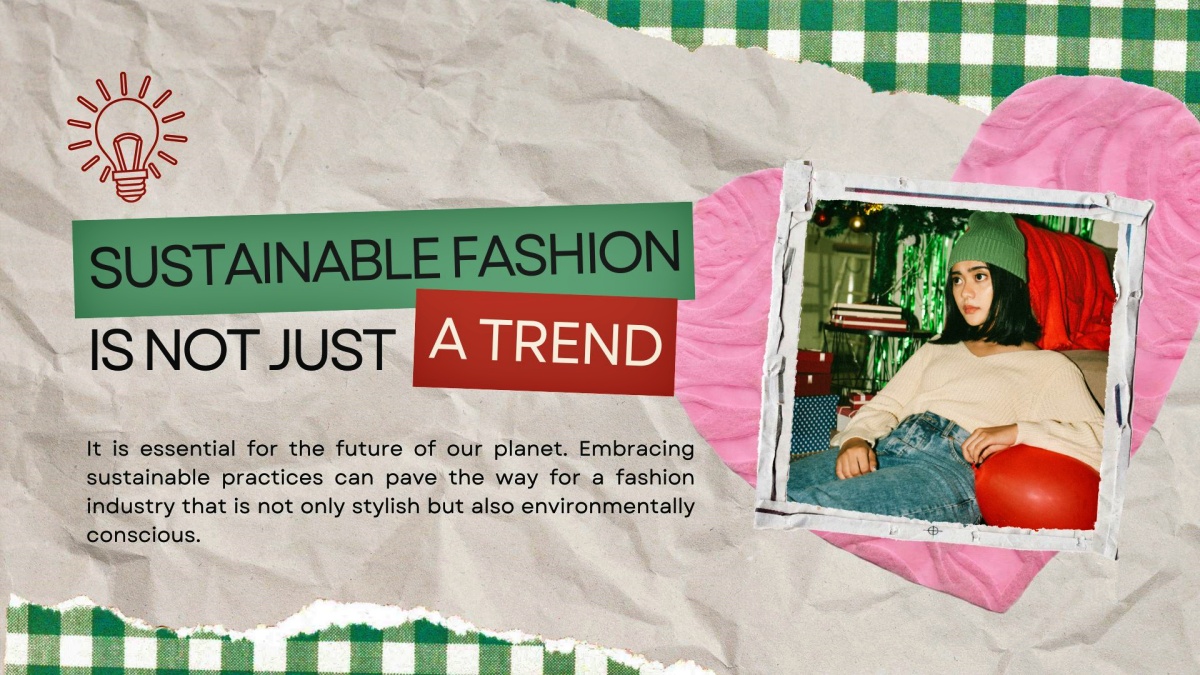 Sustainable fashion