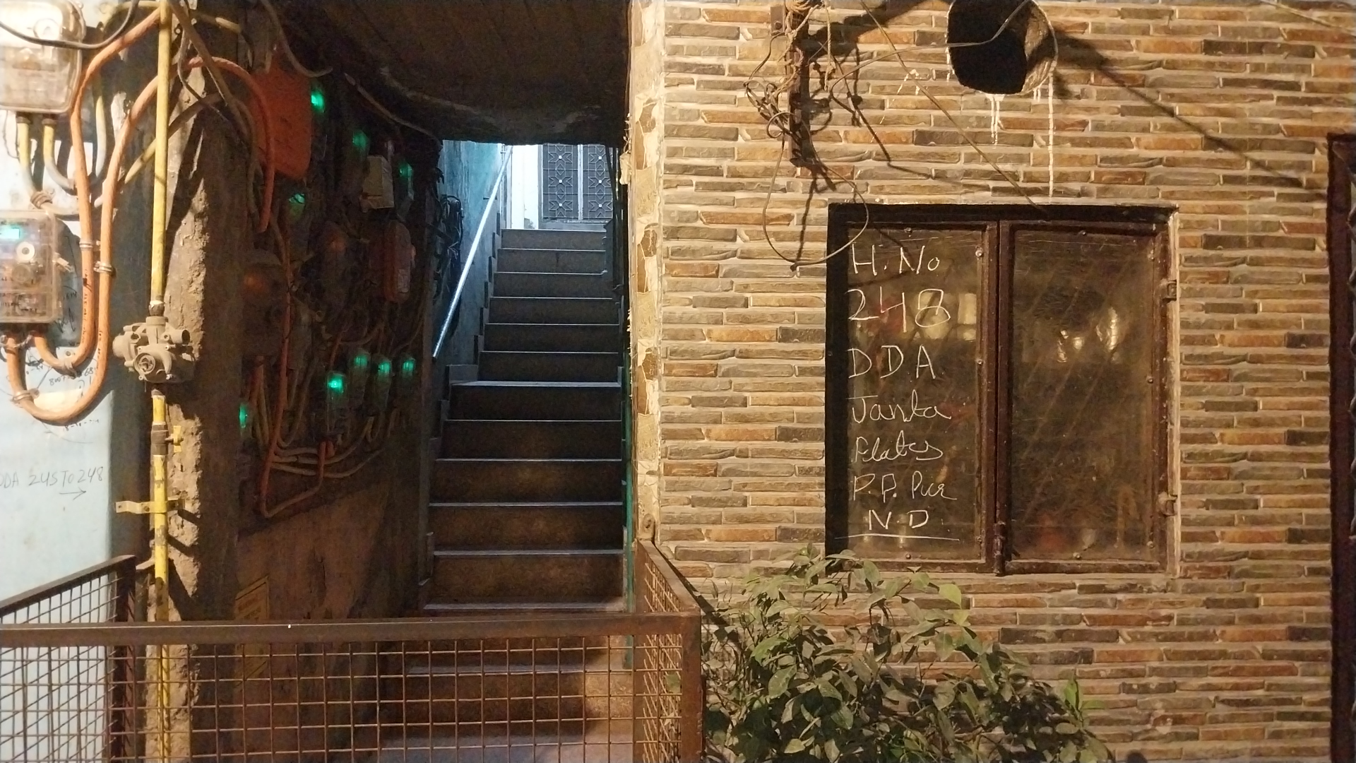 The house where a man murdered his wife by hitting her with a gas cylinder