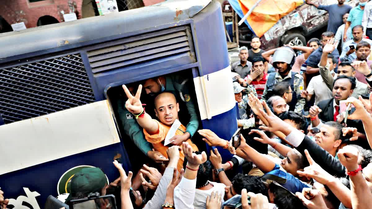 Chinmoy Krishna Das gets bail in a sedition case