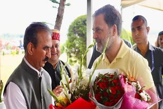 Rahul Gandhi attended of Three State Congress district presidents training camp