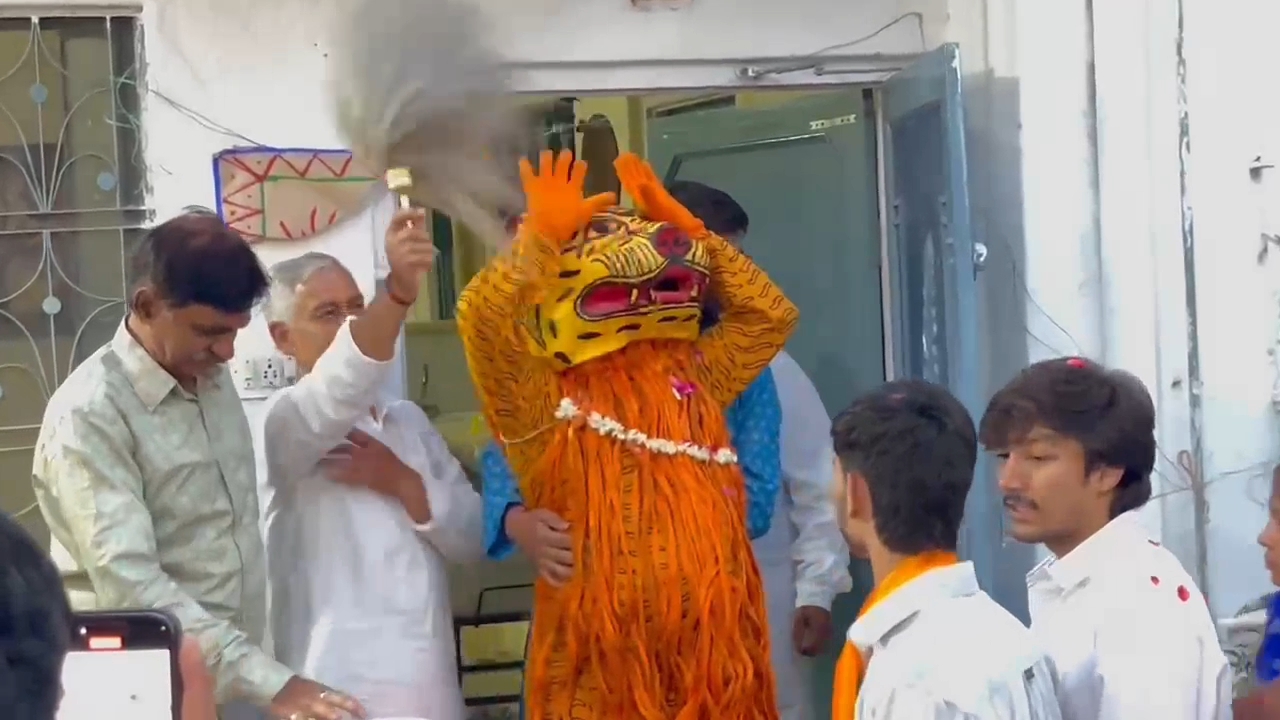 नृसिंह चतुर्दशी पर होती नृसिंह लीला
