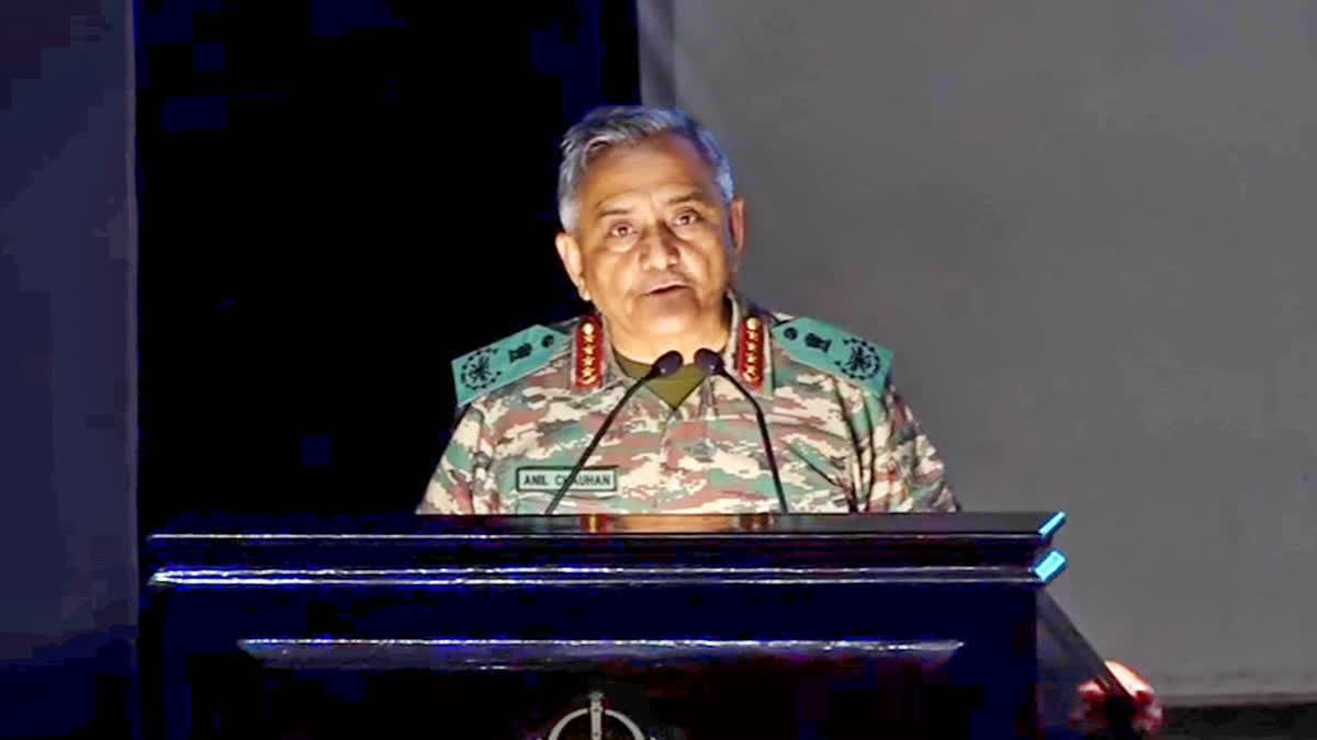 File - Chief of The Defence Staff General Anil Chauhan