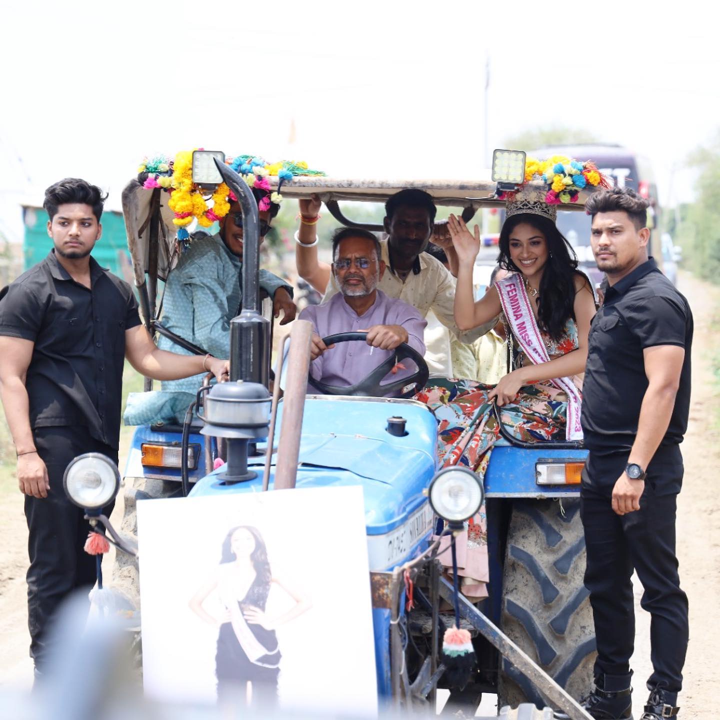 Miss World 2025: Miss India Nandini Gupta Loves Riding Tractor And Village Food