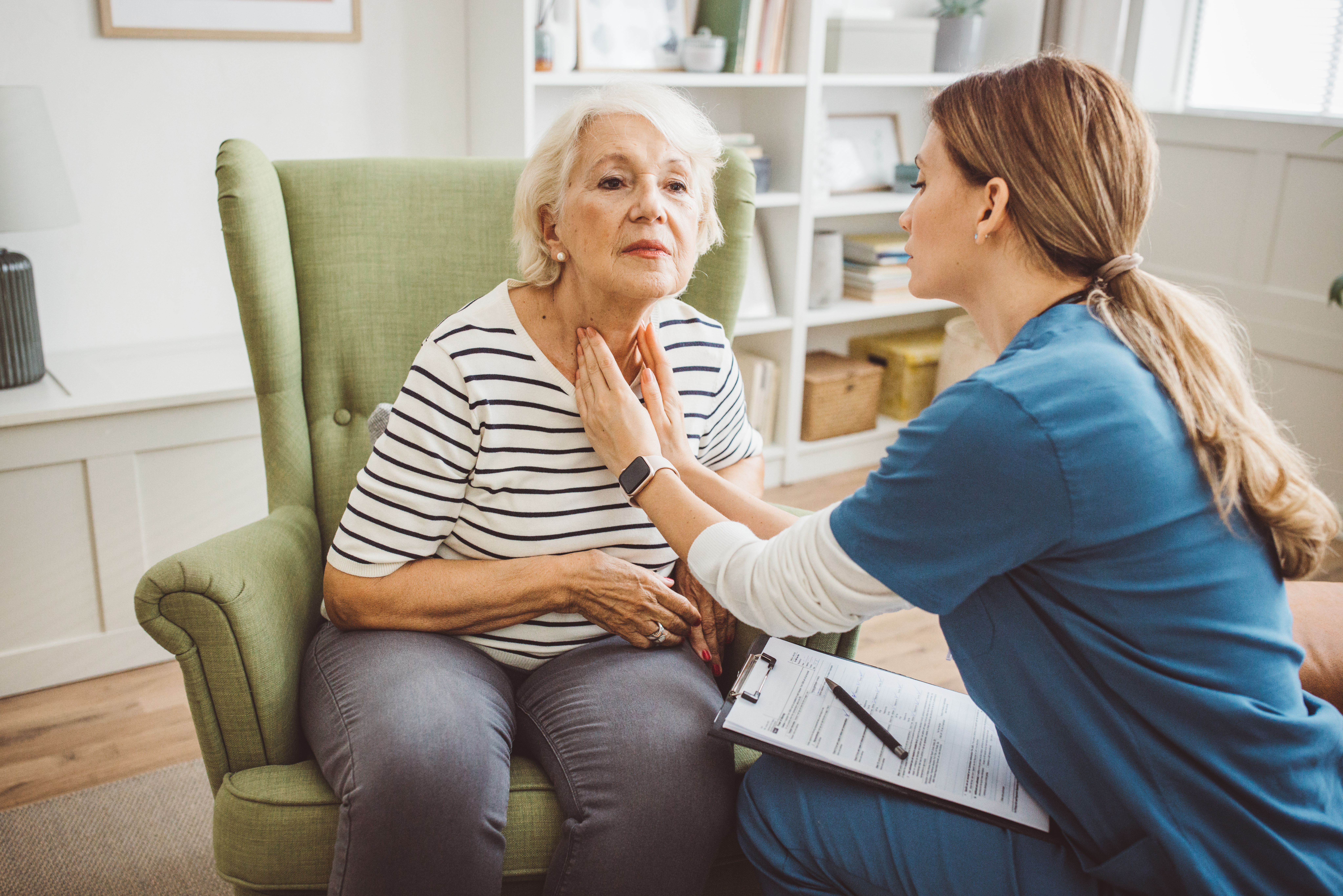 Women aged 60 and above and patients with cardiovascular disease can be helped by routine thyroid function tests (Representational Image)