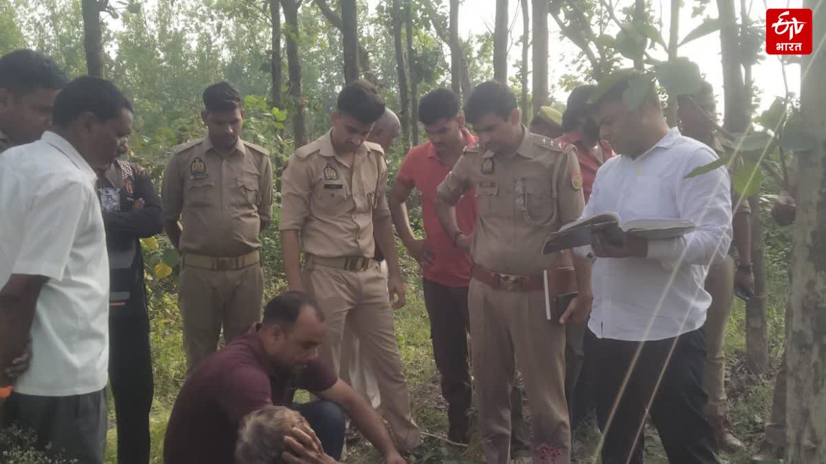 खेत में मिला युवक का शव
