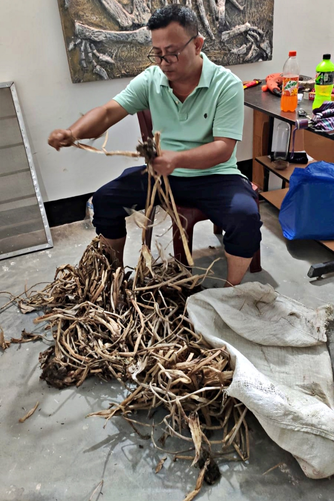 Two entrepreneurial youths from Guwahati make paper from water hyacinth
