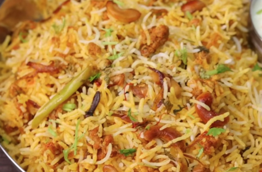 Mutton Keema Dum Biryani