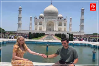 Tiffany Trump visit Taj Mahal