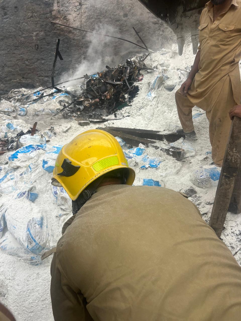 رامسو رامبن میں ٹرک حادثے کا شکار