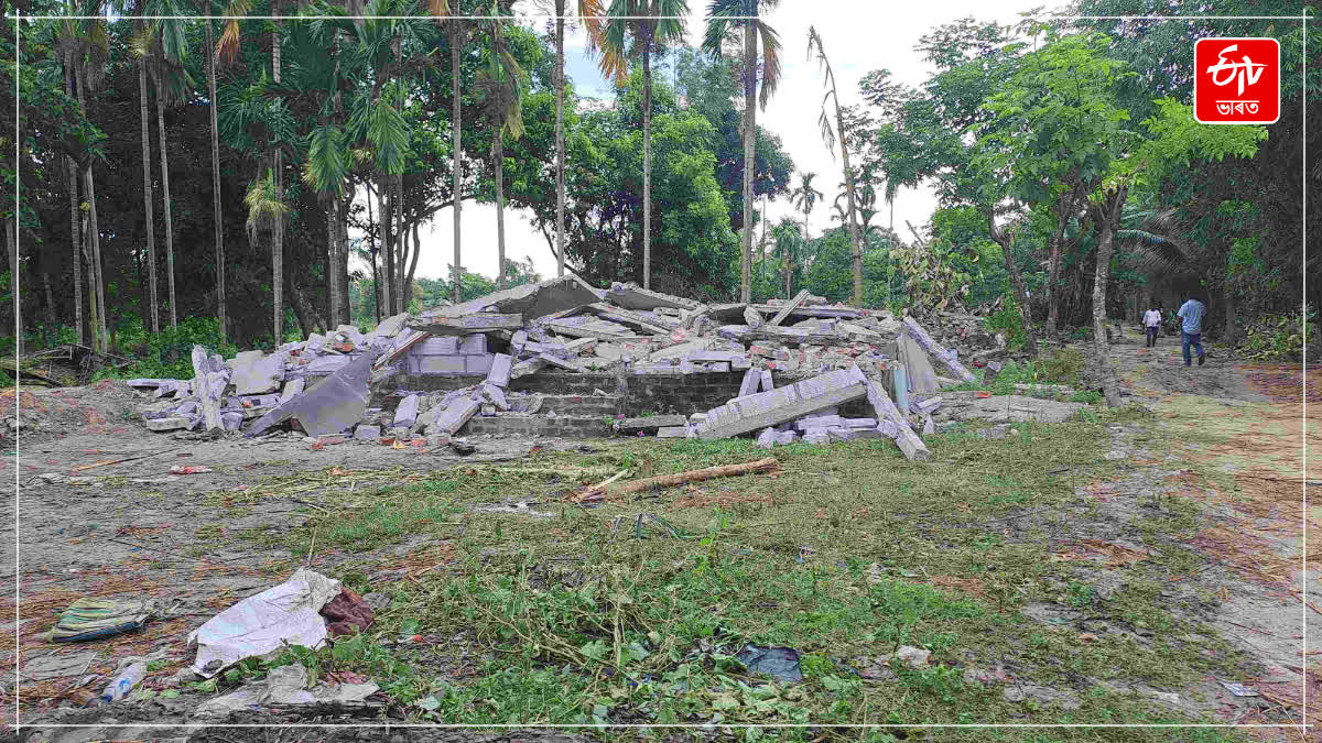 Eviction in Nalbari