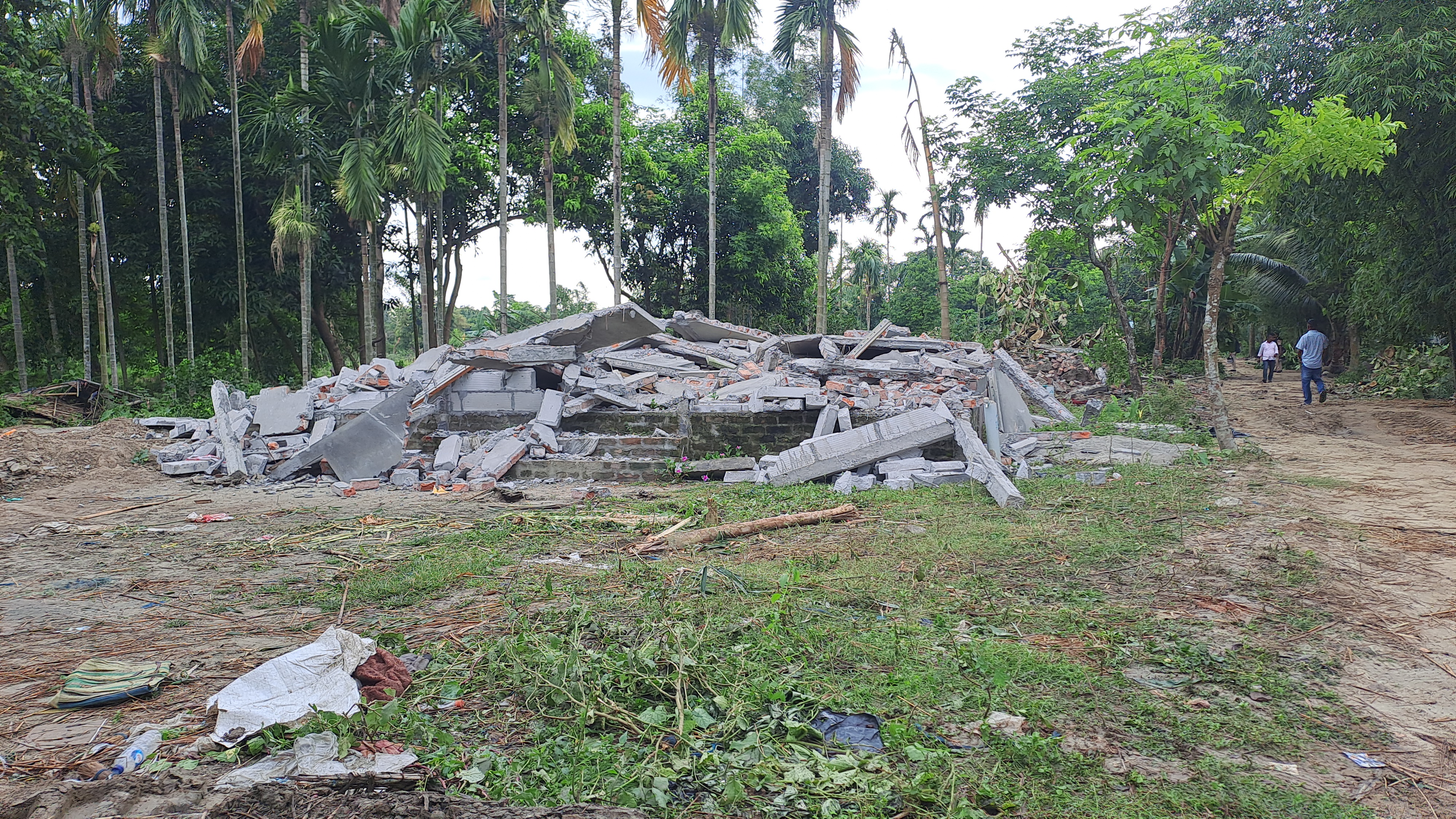 Eviction in Nalbari