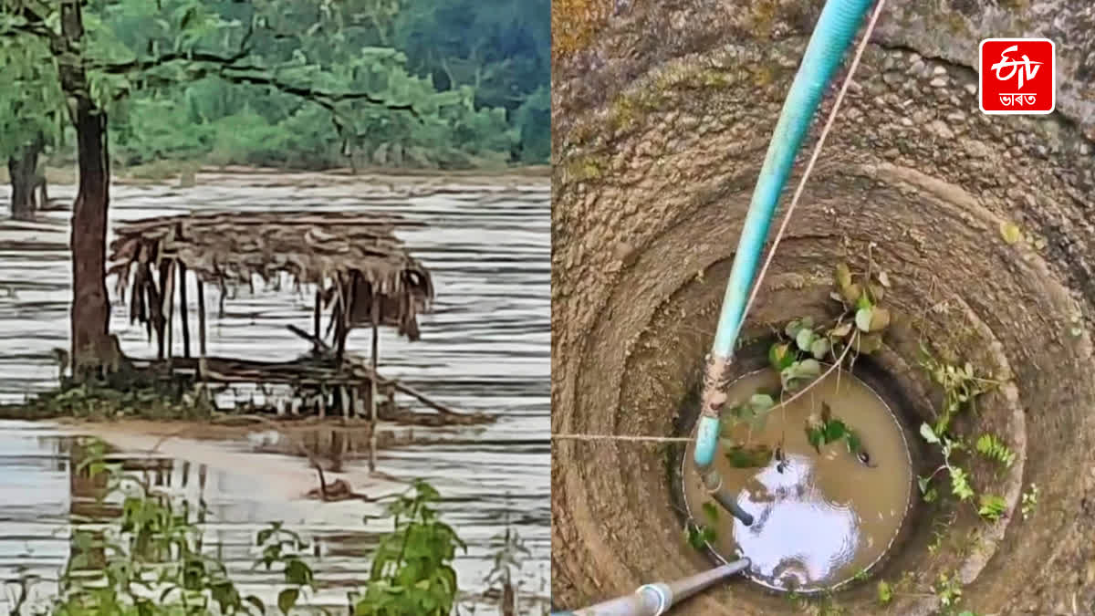 Massive floods hit jonai, drinking water crisis in Dhemaji