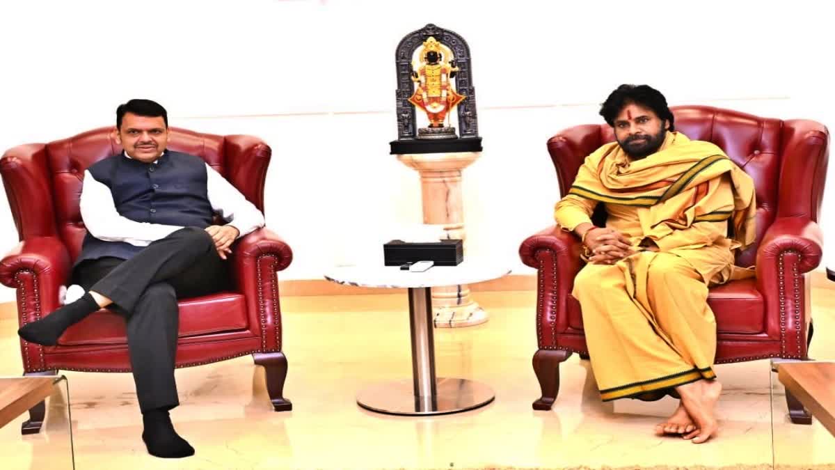 Pawan Kalyan Meeting with Maharashtra CM
