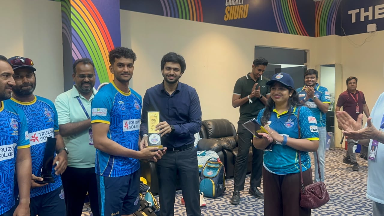 TG20 2026 Hyderabad e Champions versus Anvita Khammam Aces Urdu News