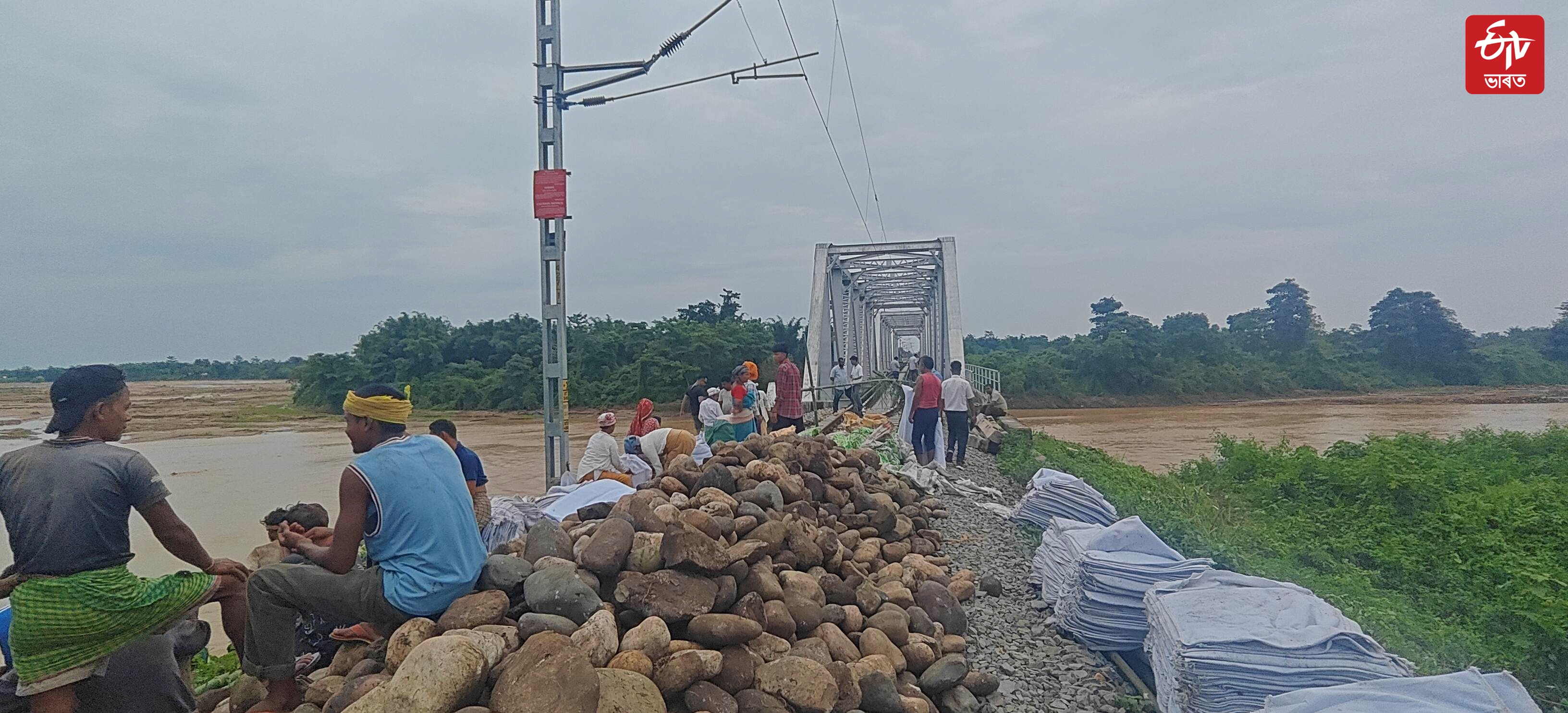Dikhari river erosion