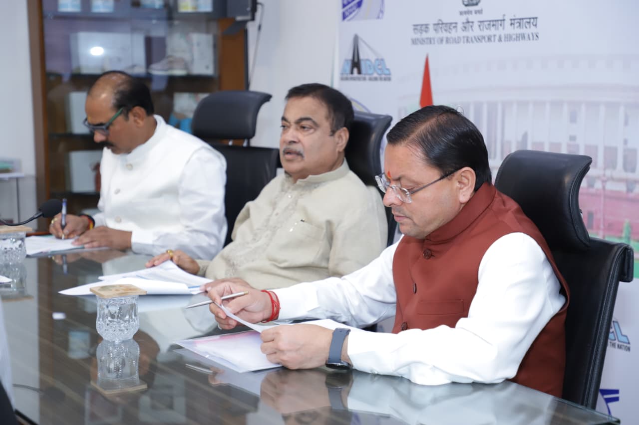 CM DHAMI MET NITIN GADKARI