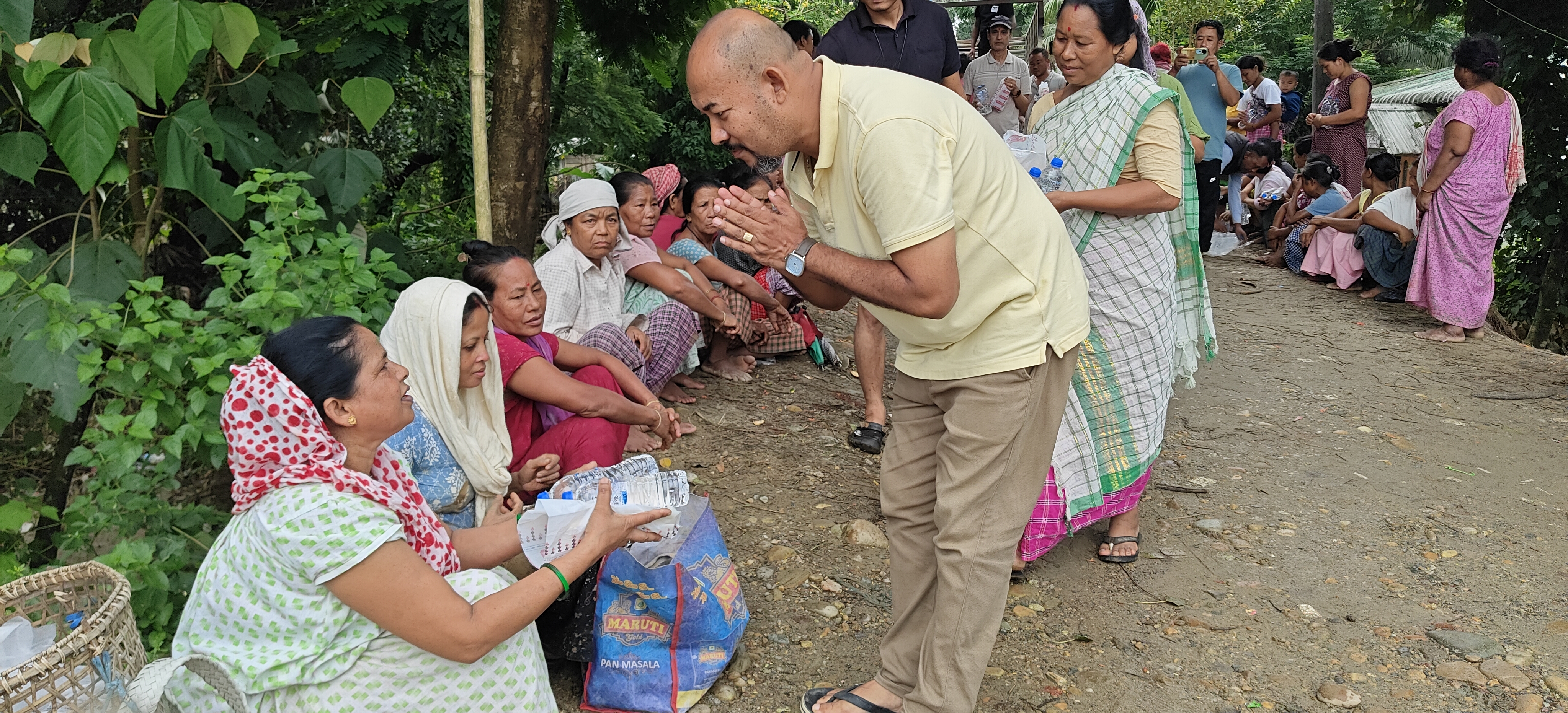 Massive floods hit jonai