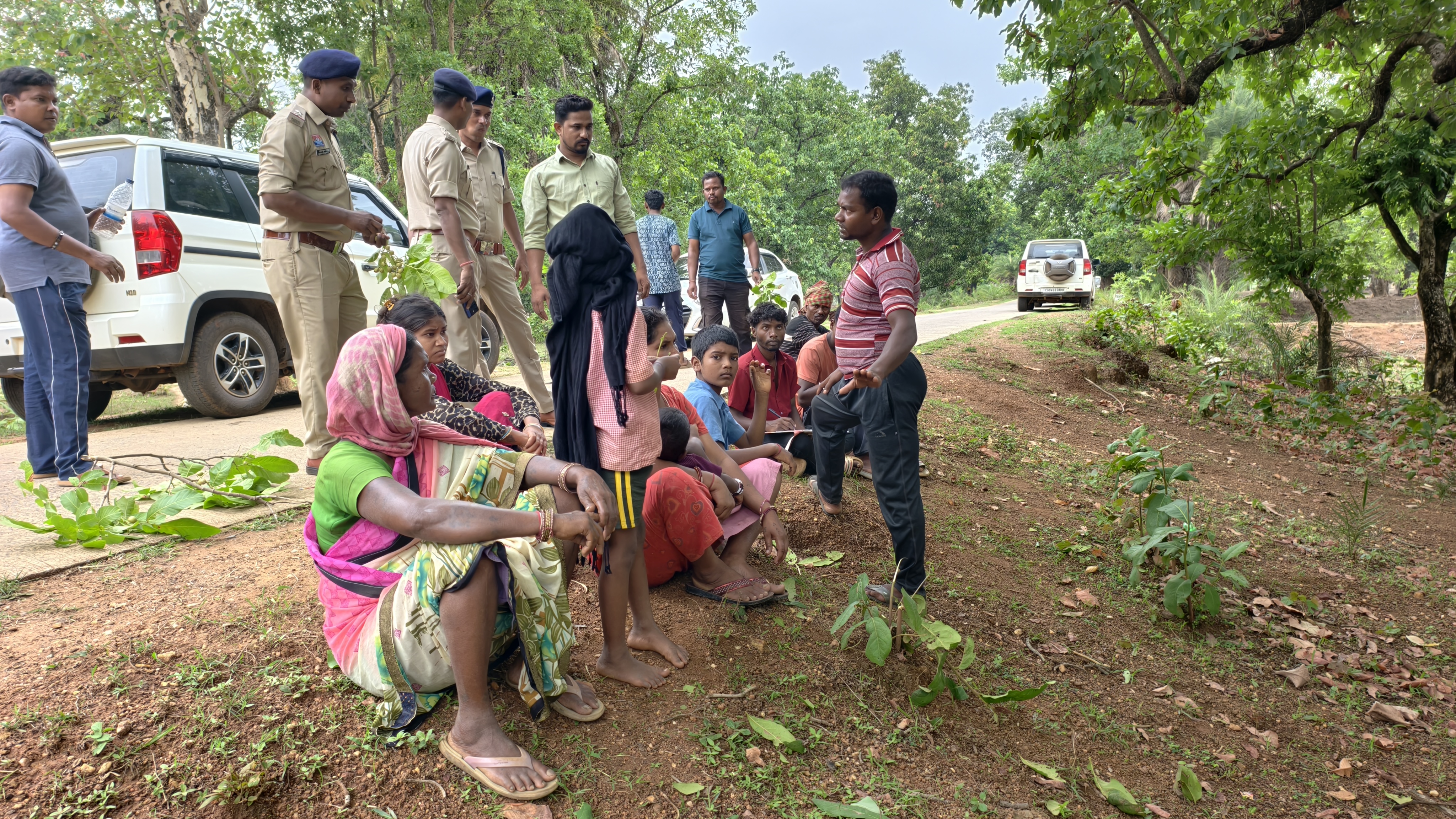 Tension in Khadka village