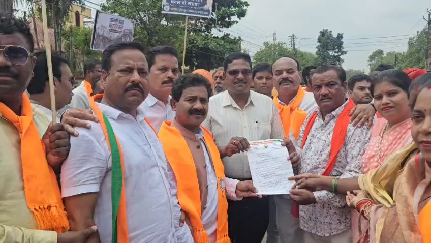 BJP leaders attack in Bhilai