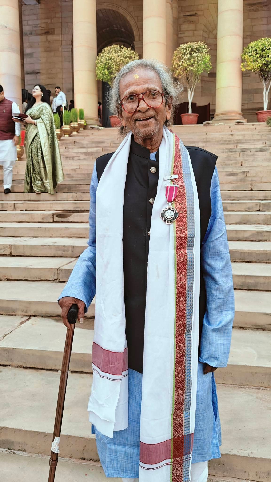 Padma Shri awardee renowned Prahallad playwright and dance guru Seemanchal Patra